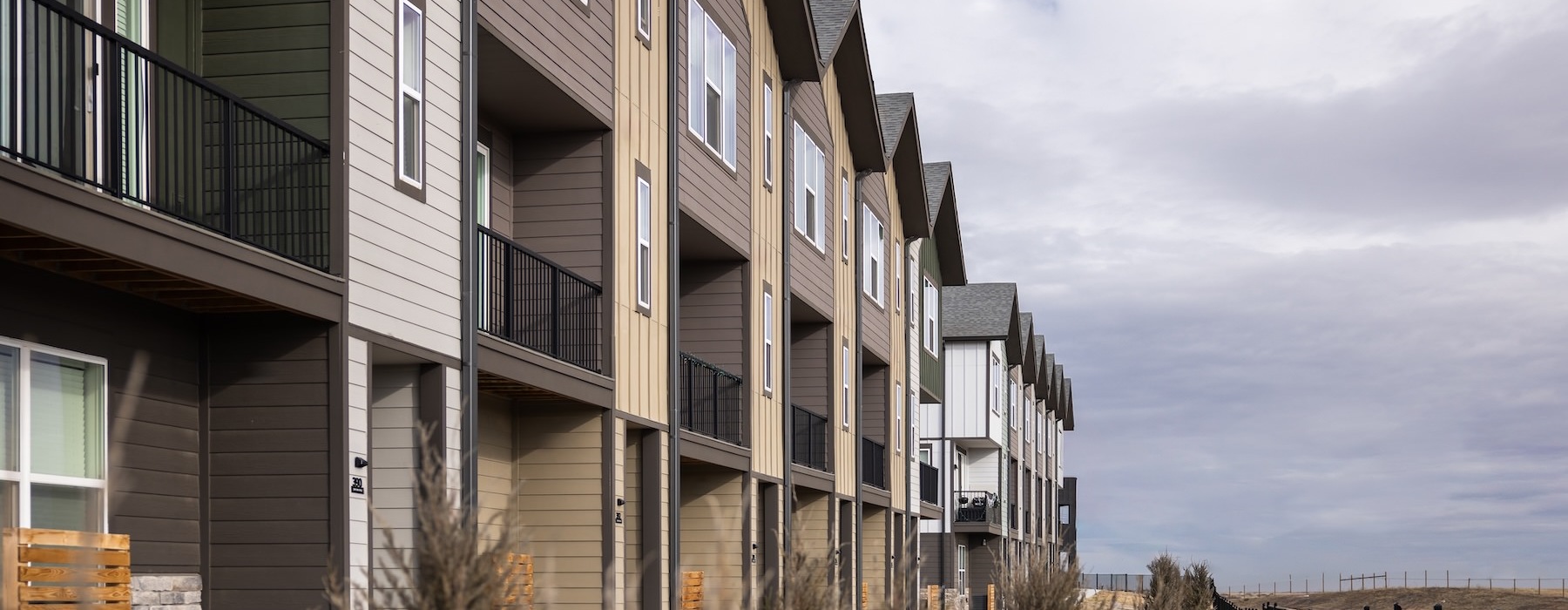 a row of houses