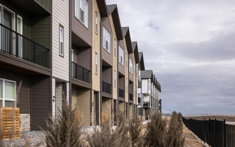 a row of houses